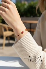 YONCA ÇELİK BİLEKLİK Siyah