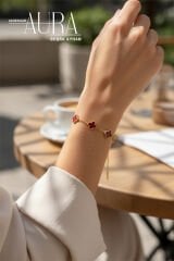 YONCA ÇELİK BİLEKLİK Siyah