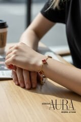 YONCA ÇELİK BİLEKLİK Siyah