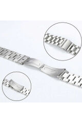 Huawei Watch GT 3 46mm Uyumlu KRD-04 Metal BSAY Kordon-Gold Gümüş