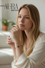 YONCA ÇELİK BİLEKLİK Kırmızı