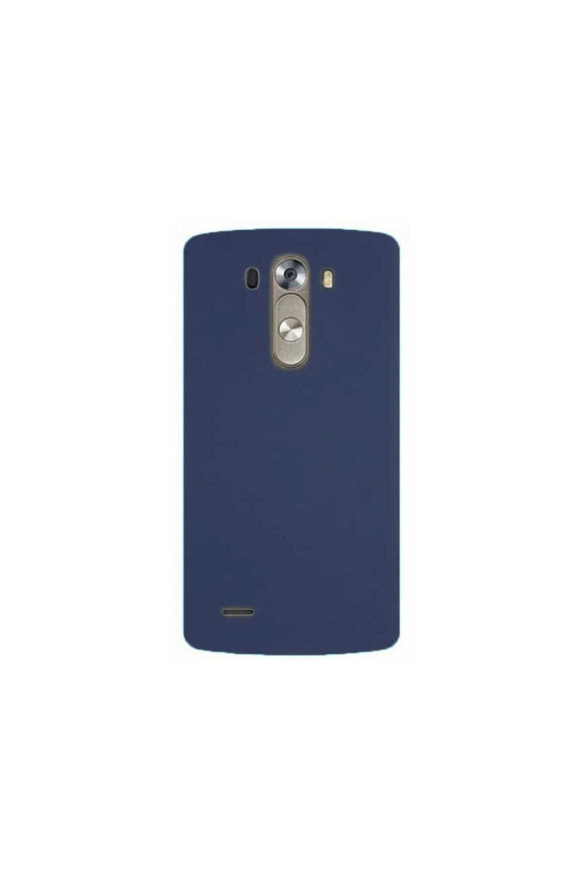 LG G3 Kılıf BSAY Premier Silikon Kapak - Lacivert Lacivert