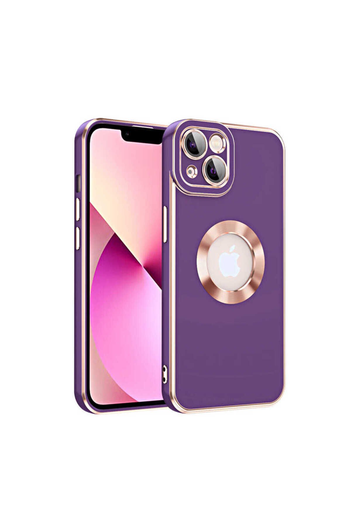 iPhone 13 Uyumlu BSAY Kongo Kılıf-Mavi Koyu Mor