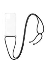 iPhone 14 Pro Max Kılıf BSAY X-Rop Kapak - Renksiz Renksiz