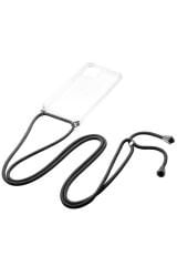 iPhone 14 Pro Max Kılıf BSAY X-Rop Kapak - Renksiz Renksiz