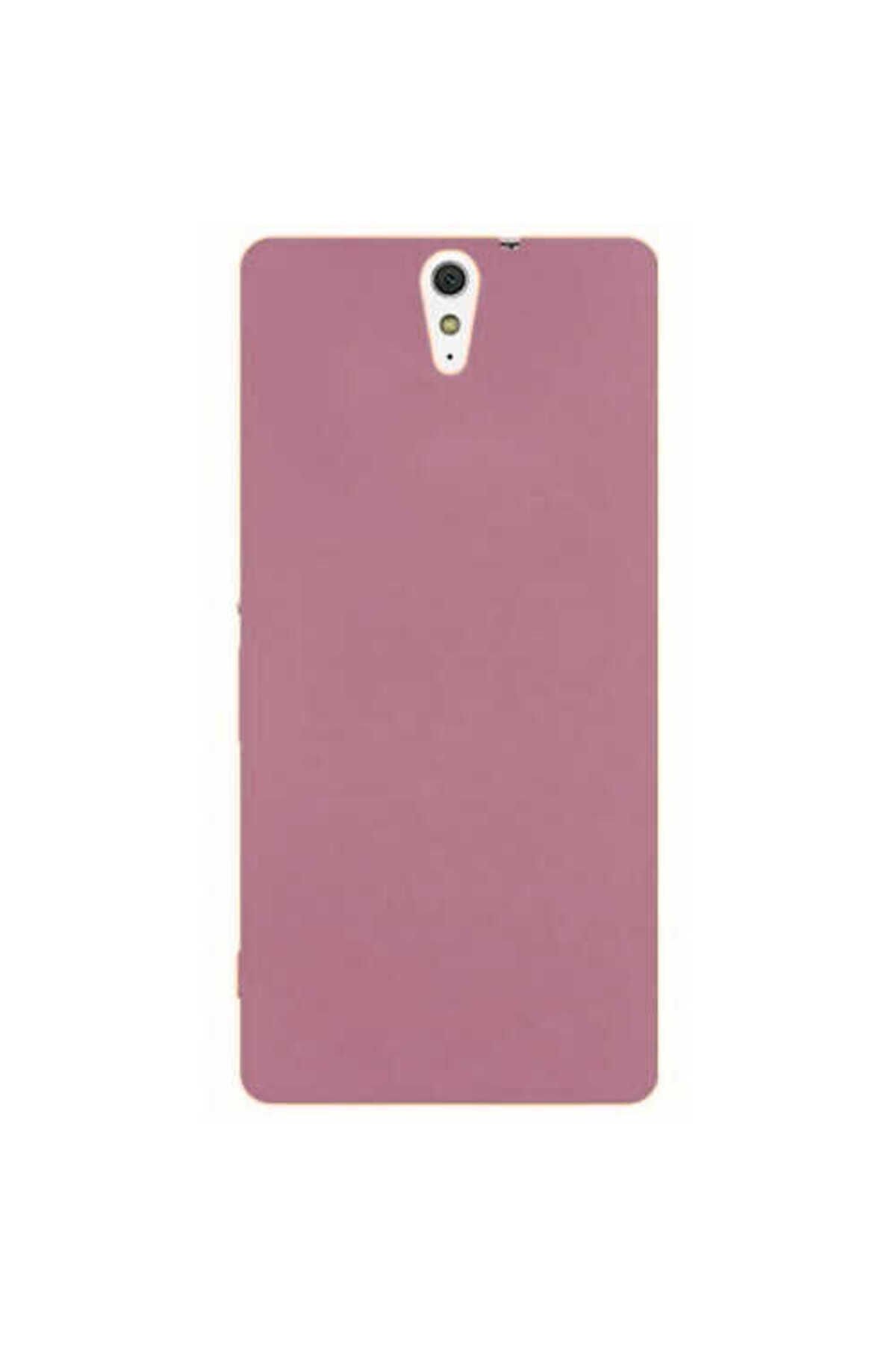 Sony Xperia C5 Kılıf NXAR Premier Silikon Kapak - Mürdüm Mürdüm