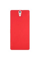 Sony Xperia C5 Kılıf NXAR Premier Silikon Kapak - Mürdüm Mürdüm