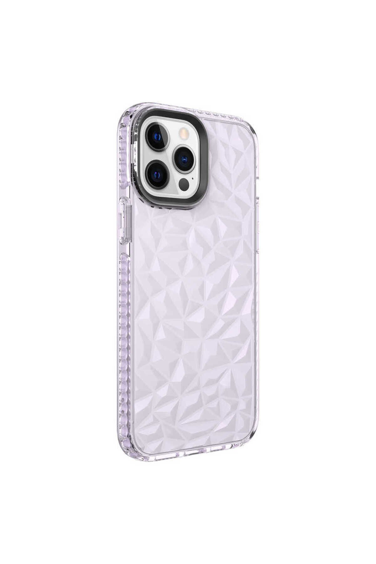 iPhone 13 Pro Max Uyumlu BSAY Buzz Kılıf-Mor