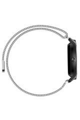 Huawei Watch GT 3 46mm Uyumlu KRD-12 Metal BSAY Kordon-Gri Gümüş