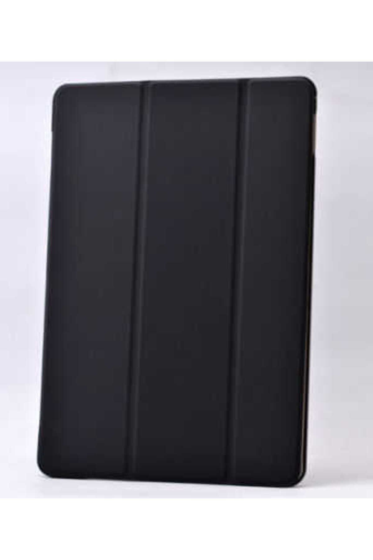 Galaxy Tab 3 Lite 7.0 T110 Uyumlu BSAY Smart Cover Standlı 1-1 Kılıf-Mavi Siyah