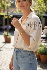 Zirkon Taşlı Gold Renk Xuping Kadın Bileklik