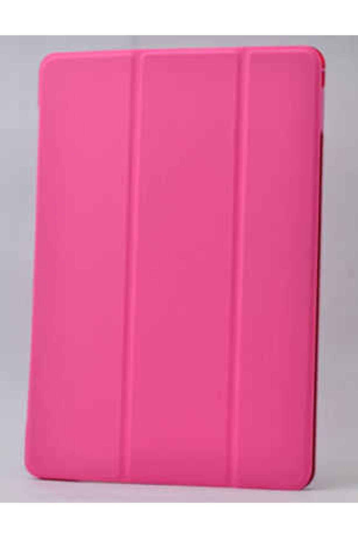 Galaxy Tab 3 Lite 7.0 T110 Uyumlu BSAY Smart Cover Standlı 1-1 Kılıf-Mavi Pembe Koyu