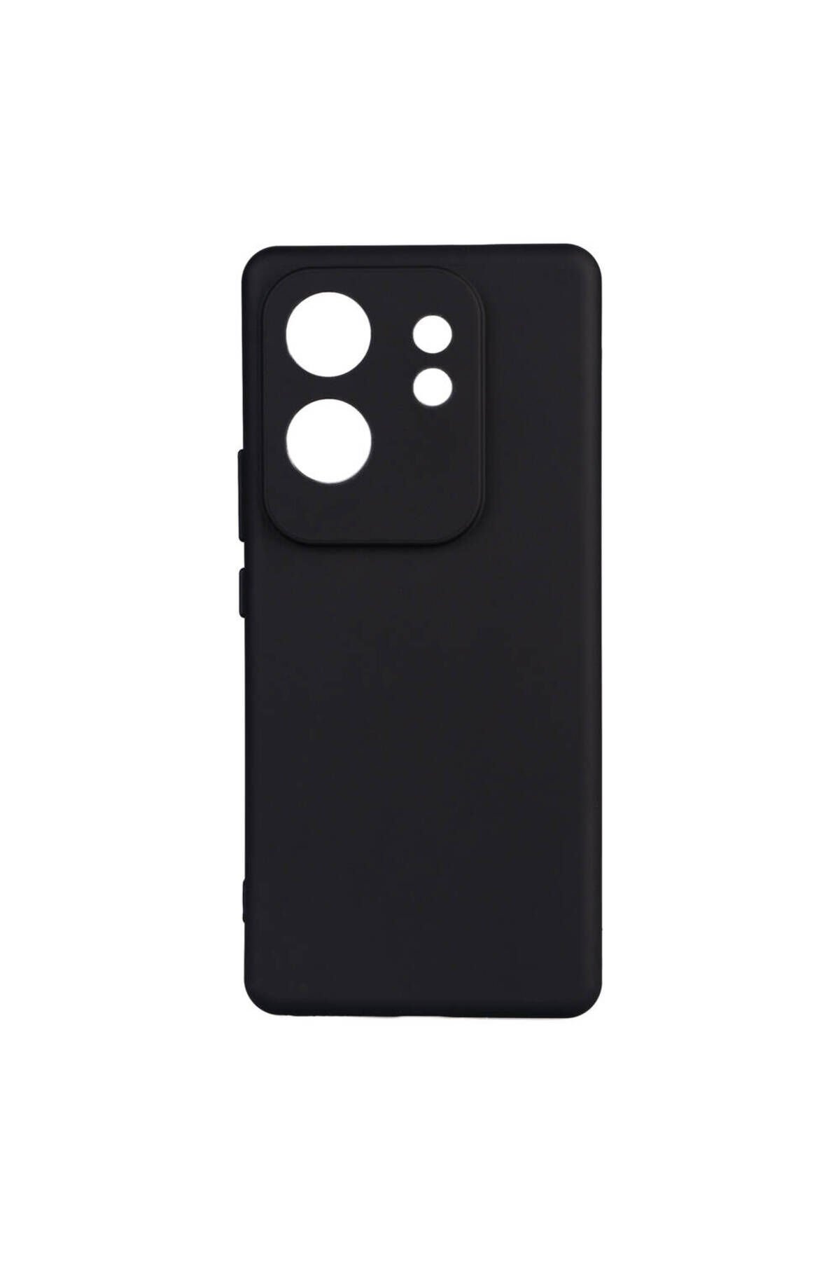 İnfinix Zero 30 4G Kılıf BSAY Biye Silikon - Siyah Siyah