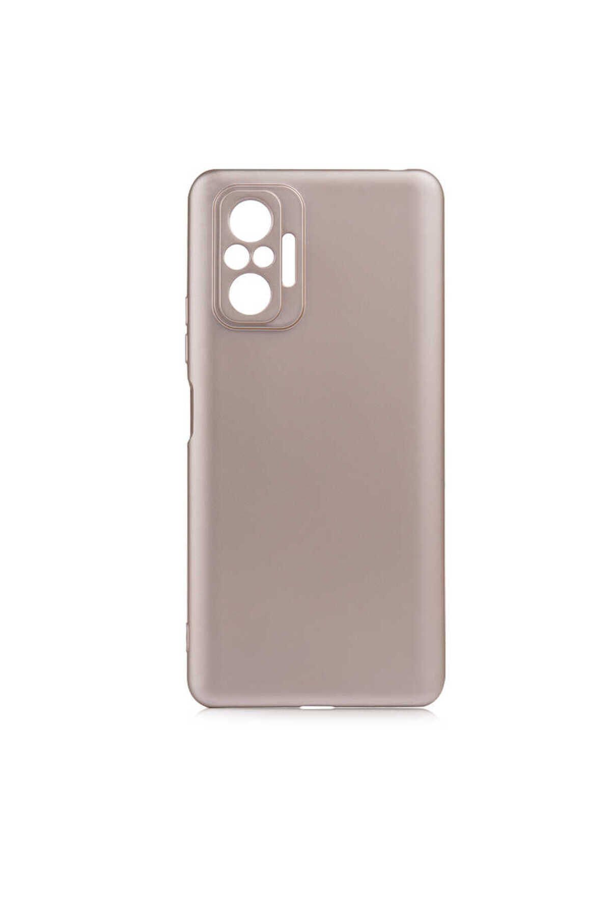 Redmi Note 10 Pro Kılıf BSAY Premier Silikon Kapak - Gold Gold
