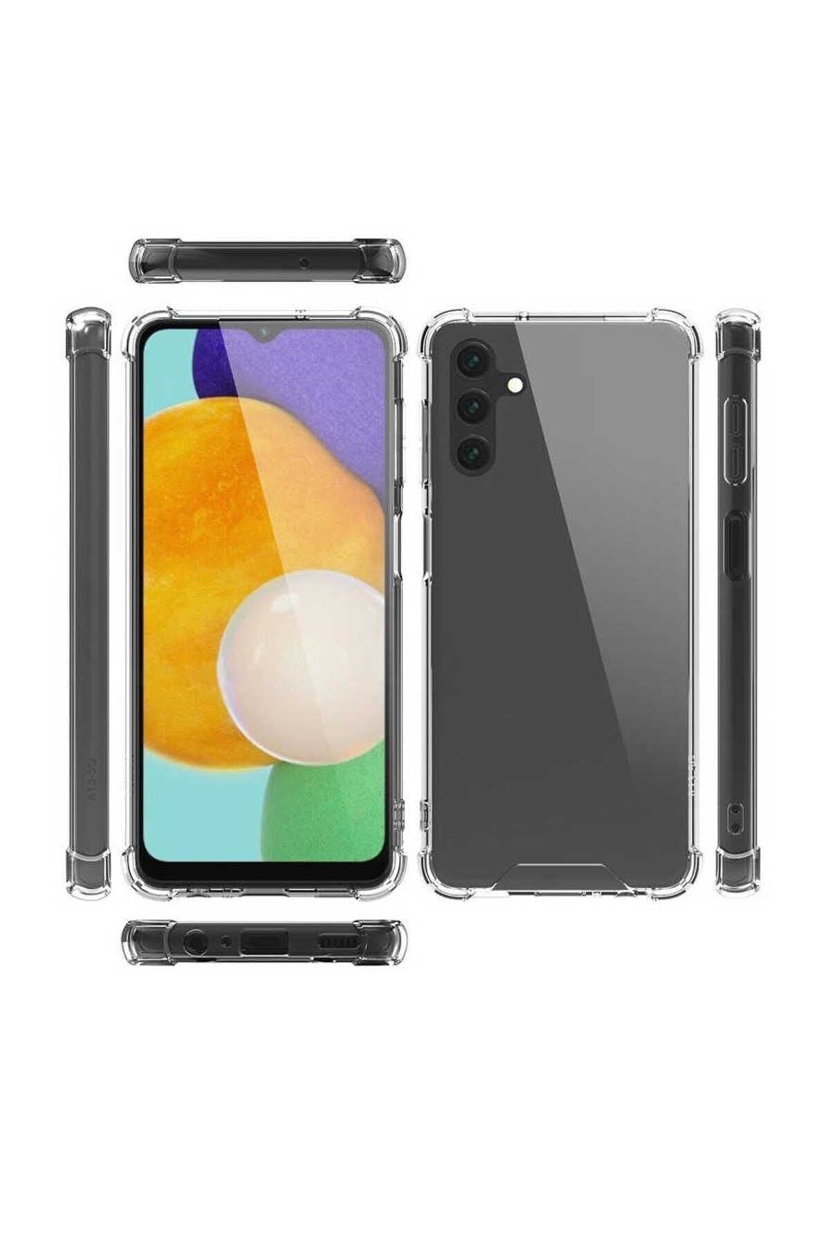 Galaxy A04S Kılıf BSAY Nitro Anti Shock Silikon - Renksiz Renksiz