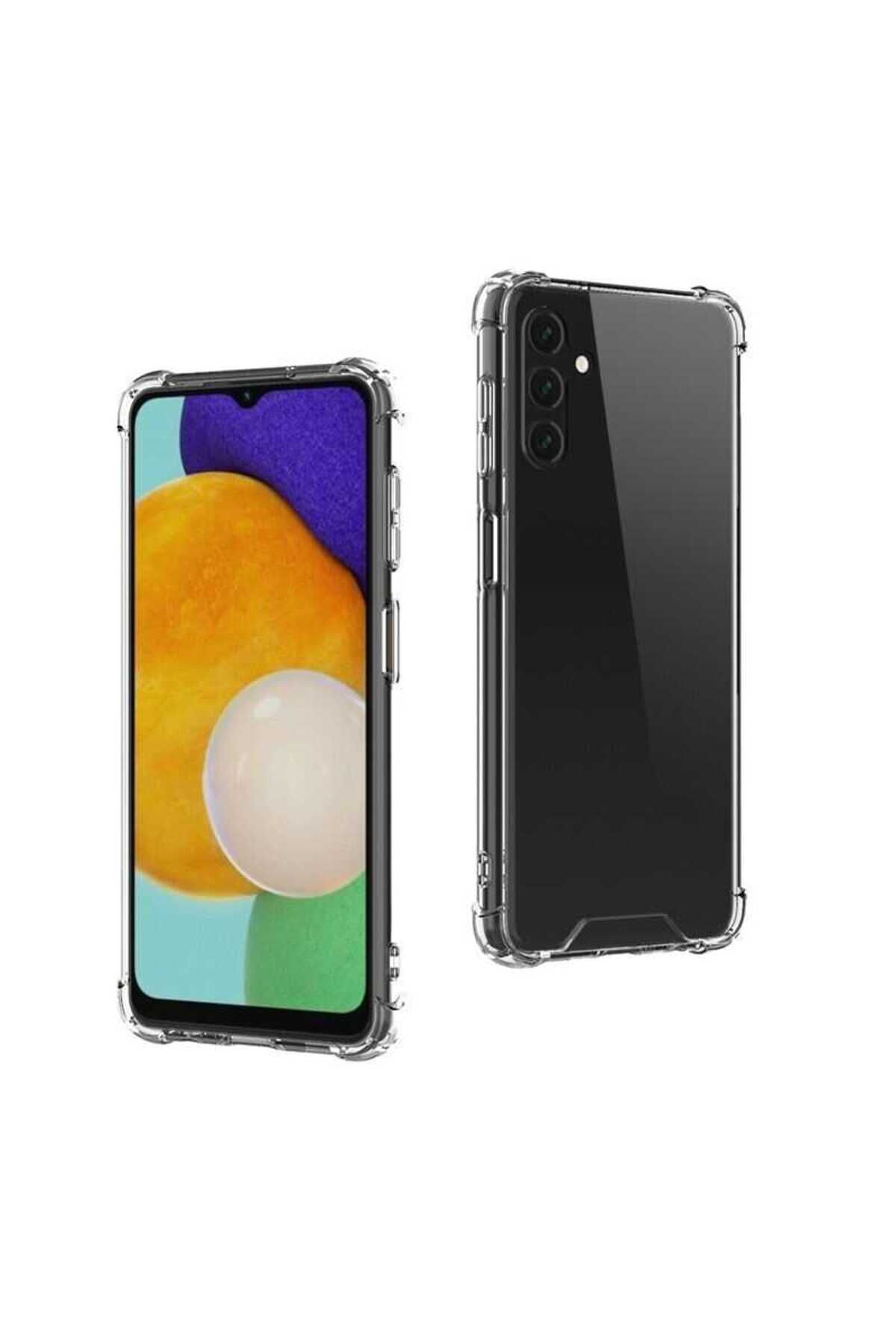 Galaxy A04S Kılıf BSAY Nitro Anti Shock Silikon - Renksiz Renksiz