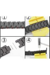 Huawei Watch GT 3 42mm Mat Seramik Metal BSAY Kordon-Siyah Siyah