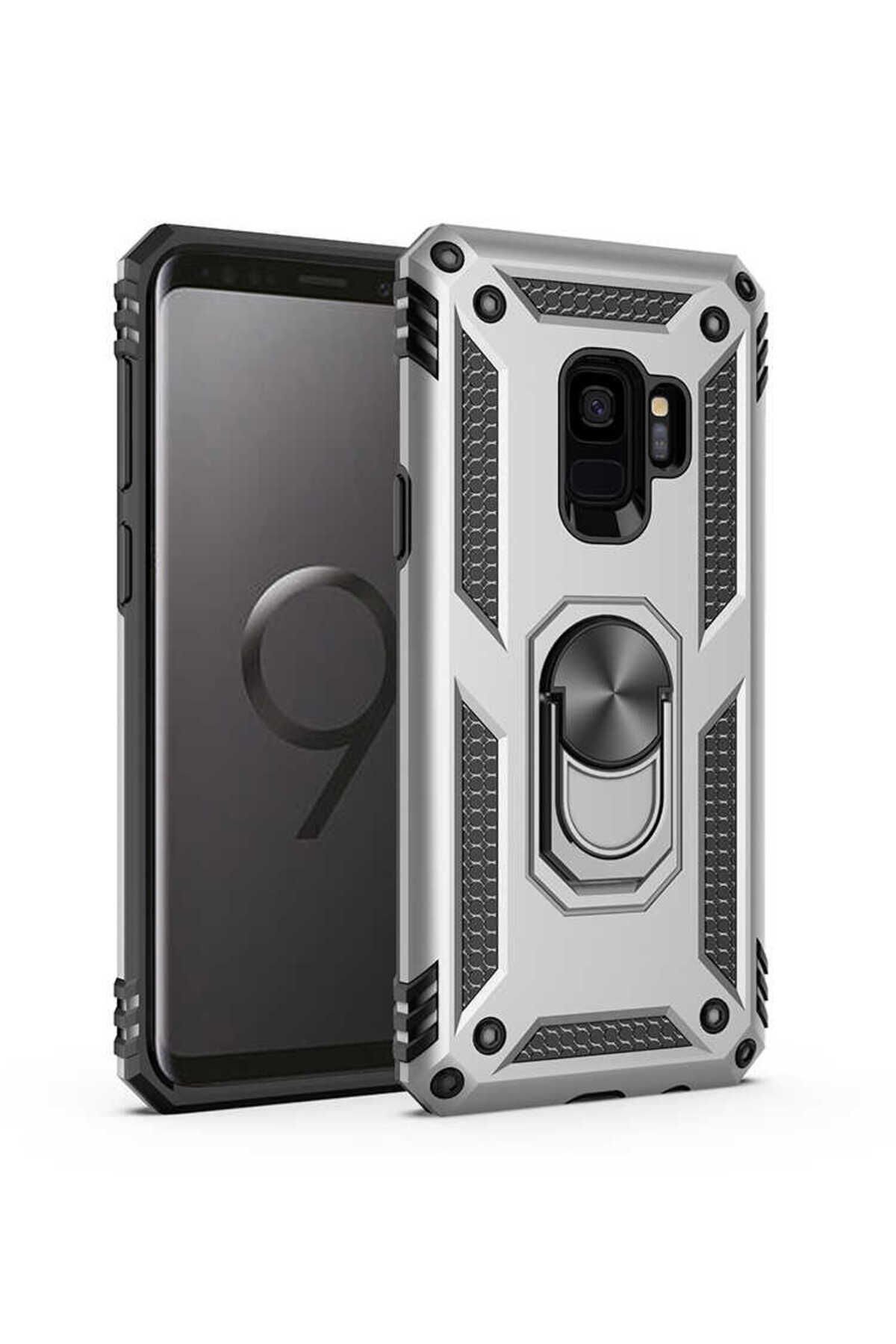 Galaxy S9 Kılıf BSAY Vega Kapak - Gri