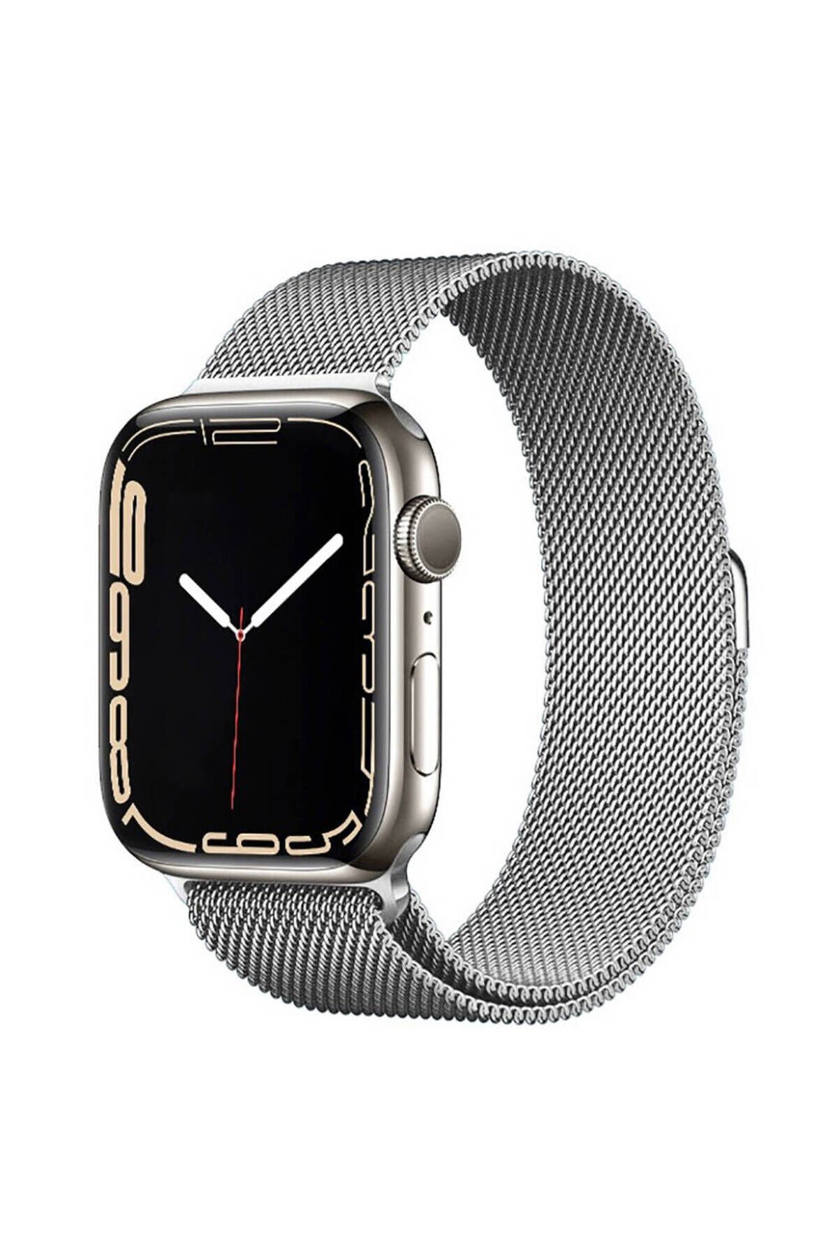 Watch 7 41mm BSAY- Band-01 Metal Kordon-Siyah Gümüş