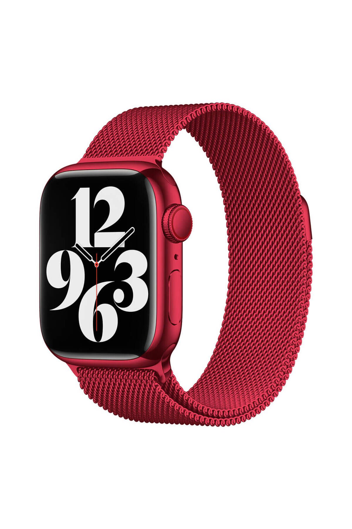 Watch 7 41mm BSAY- Band-01 Metal Kordon-Siyah Kırmızı