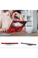 Galaxy Z Fold 3 Kılıf BSAY Vega Kapak - Mavi Siyah