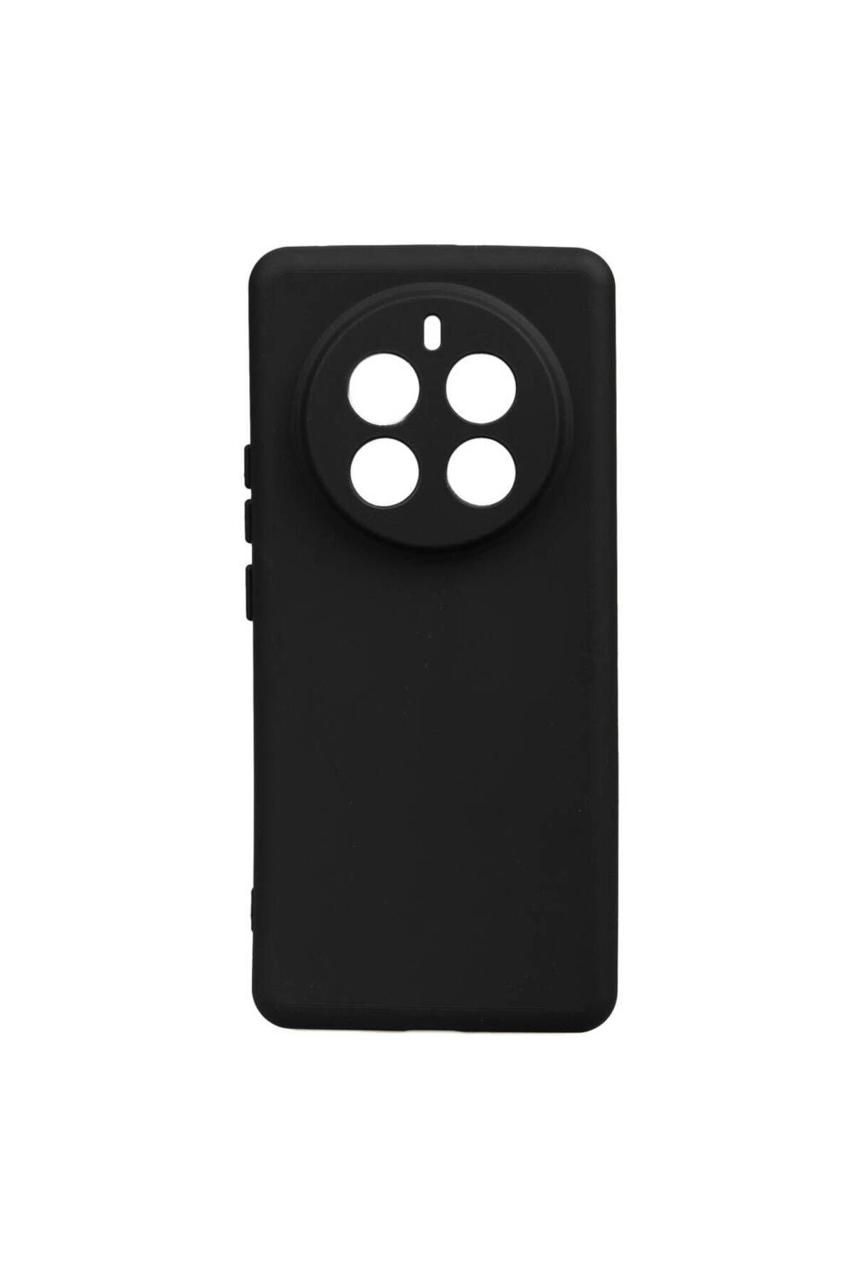Realme 12 Pro Kılıf BSAY Biye Silikon - Siyah Siyah
