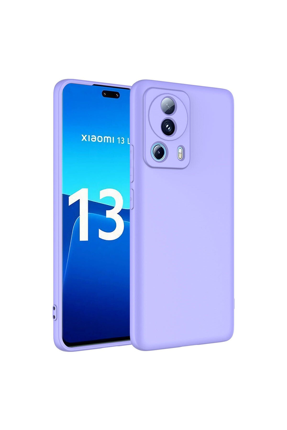 Mi 13 Lite Kılıf BSAY Mara Lansman Kapak - Lila Lila