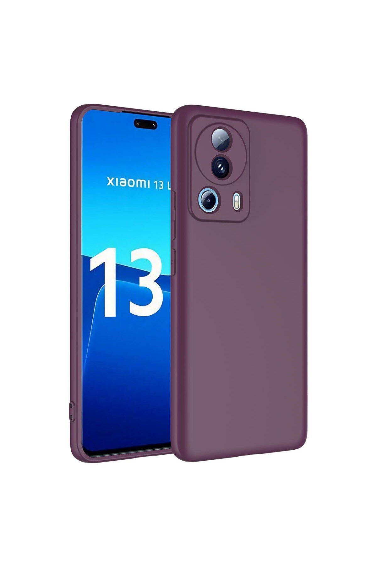 Mi 13 Lite Kılıf BSAY Mara Lansman Kapak - Lila Lila