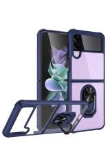 Galaxy Z Flip 3 Kılıf BSAY Mola Kapak - Lacivert Lacivert