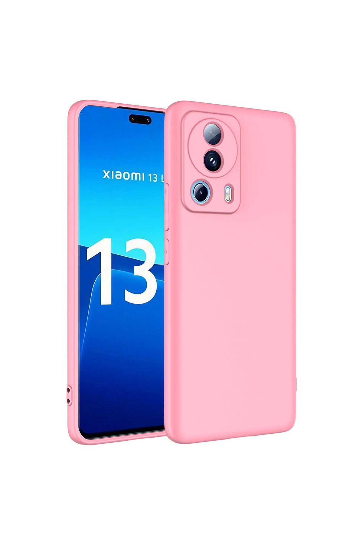 Mi 13 Lite Kılıf BSAY Mara Lansman Kapak - Lila Pembe