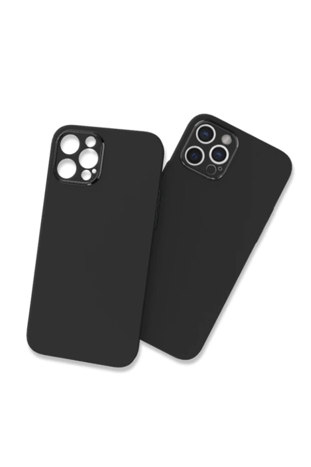 iPhone 12 Pro Uyumlu BSAY Tiny Kılıf-Pembe Siyah
