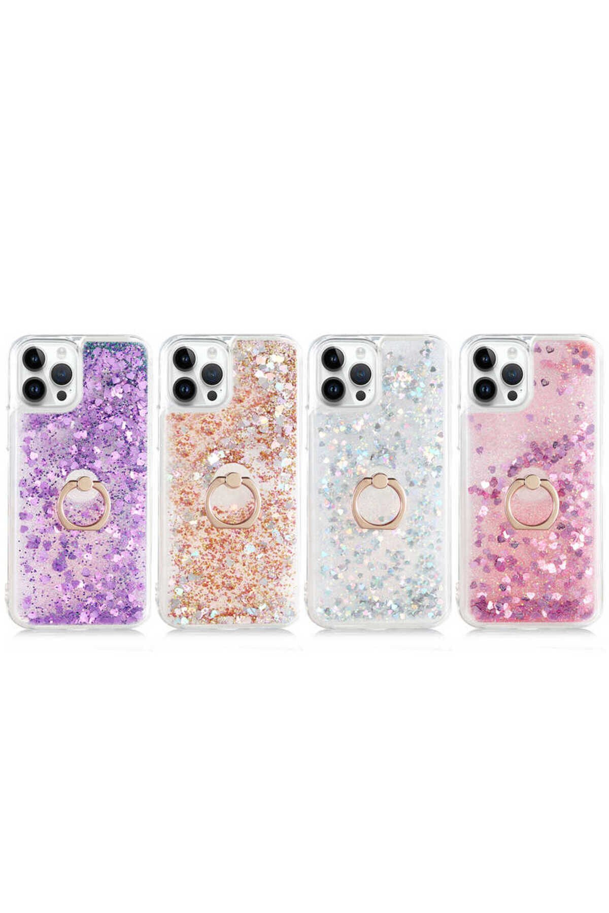 iPhone 14 Pro Uyumlu BSAY Milce Kılıf-Pembe Mor