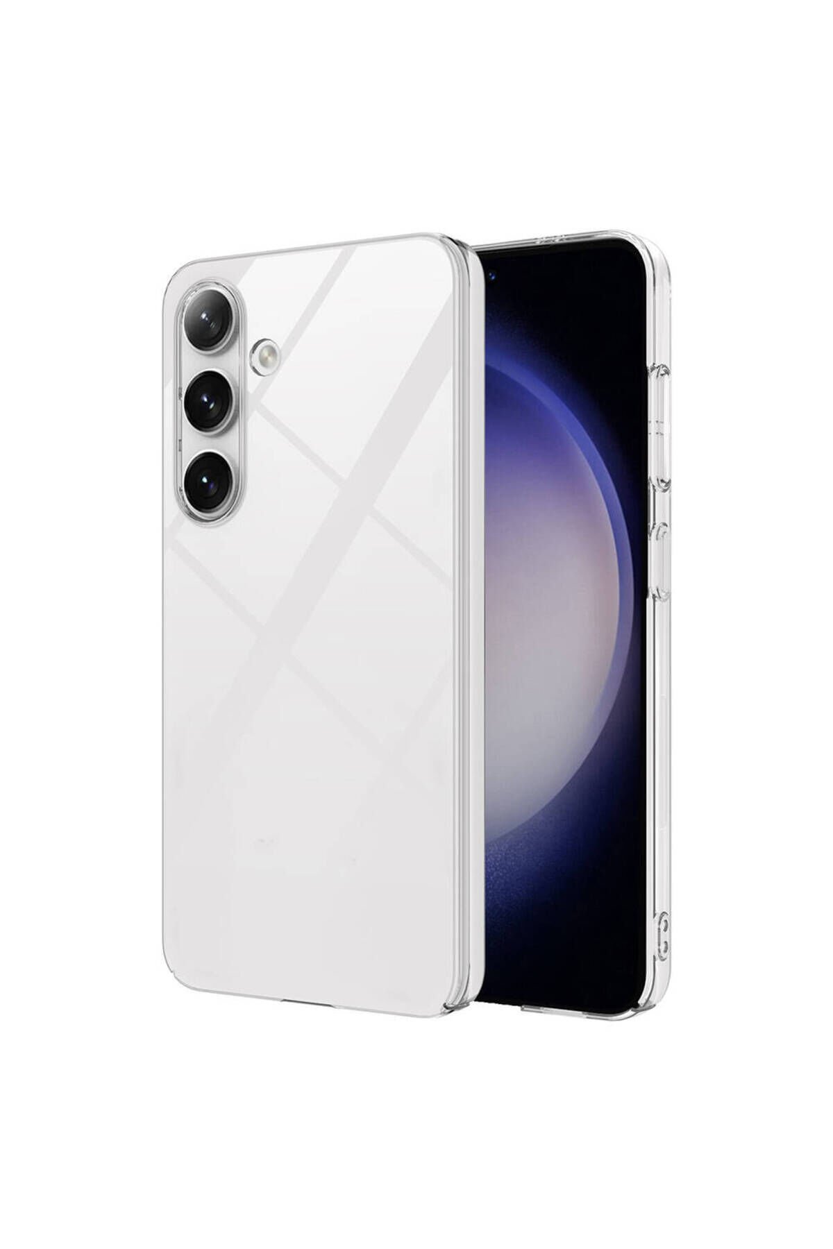 Galaxy S24 Plus Uyumlu BSAY Droga Kılıf-Renksiz Renksiz