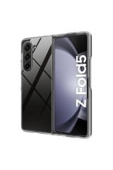 Galaxy Z Fold 5 Uyumlu BSAY Droga Kılıf-Renksiz Renksiz