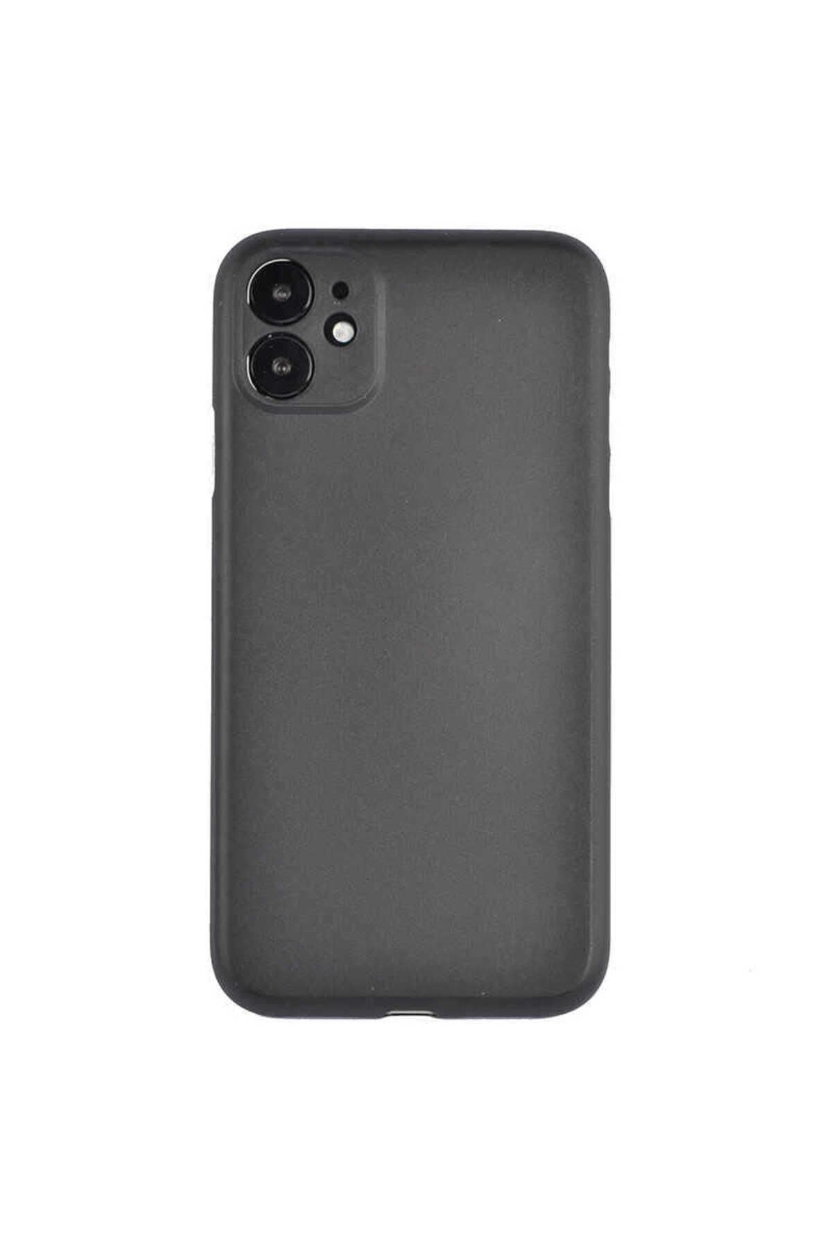 iPhone 12 Uyumlu BSAY Tiny Kılıf-Siyah Siyah