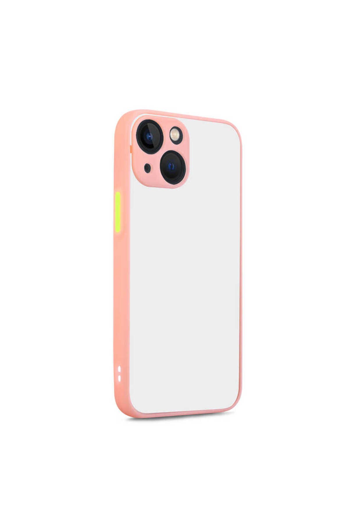 iPhone 13 Mini Uyumlu BSAY Hux Kılıf-Pembe