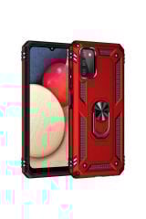 Galaxy A03S Kılıf BSAY Vega Kapak - Kırmızı Mavi