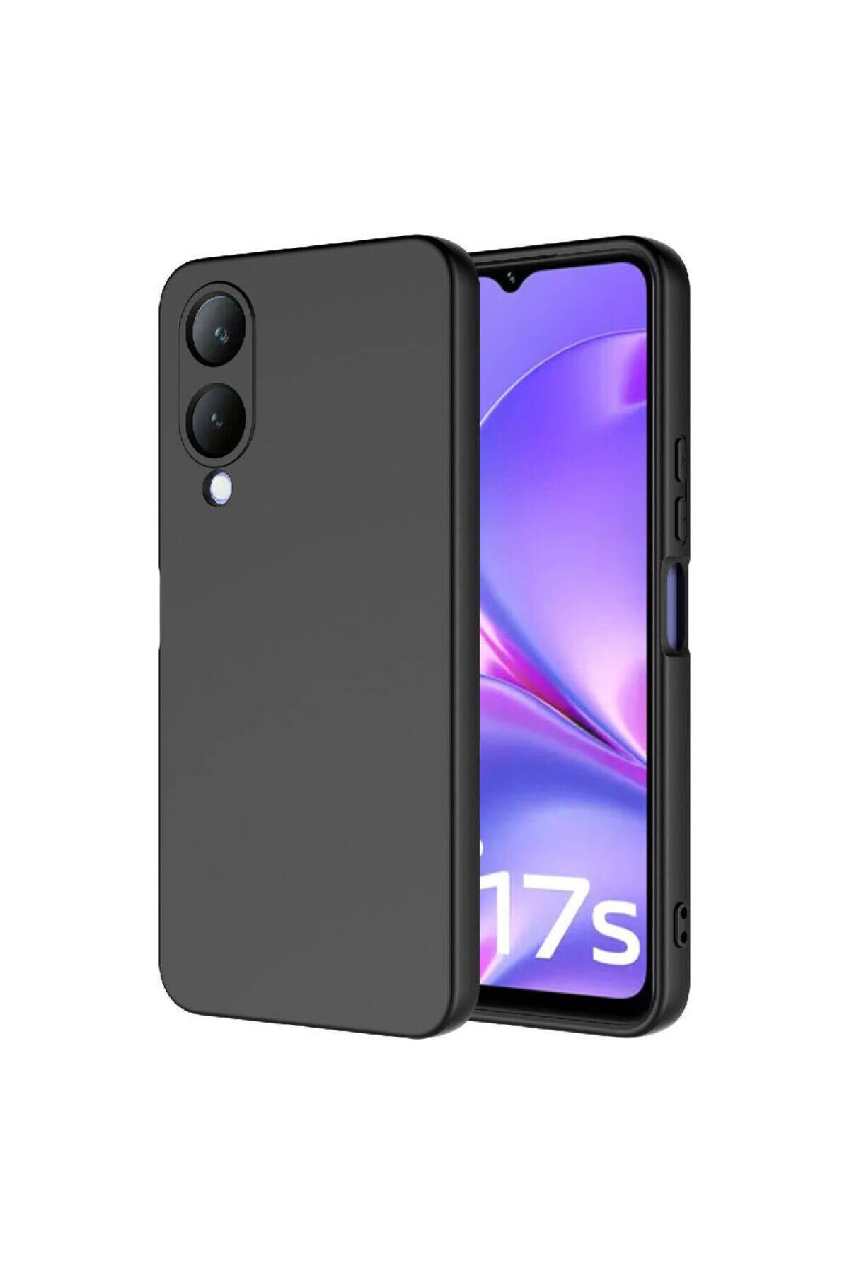 Vivo Y17S Uyumlu BSAY Mara Lansman Kılıf-Siyah Siyah