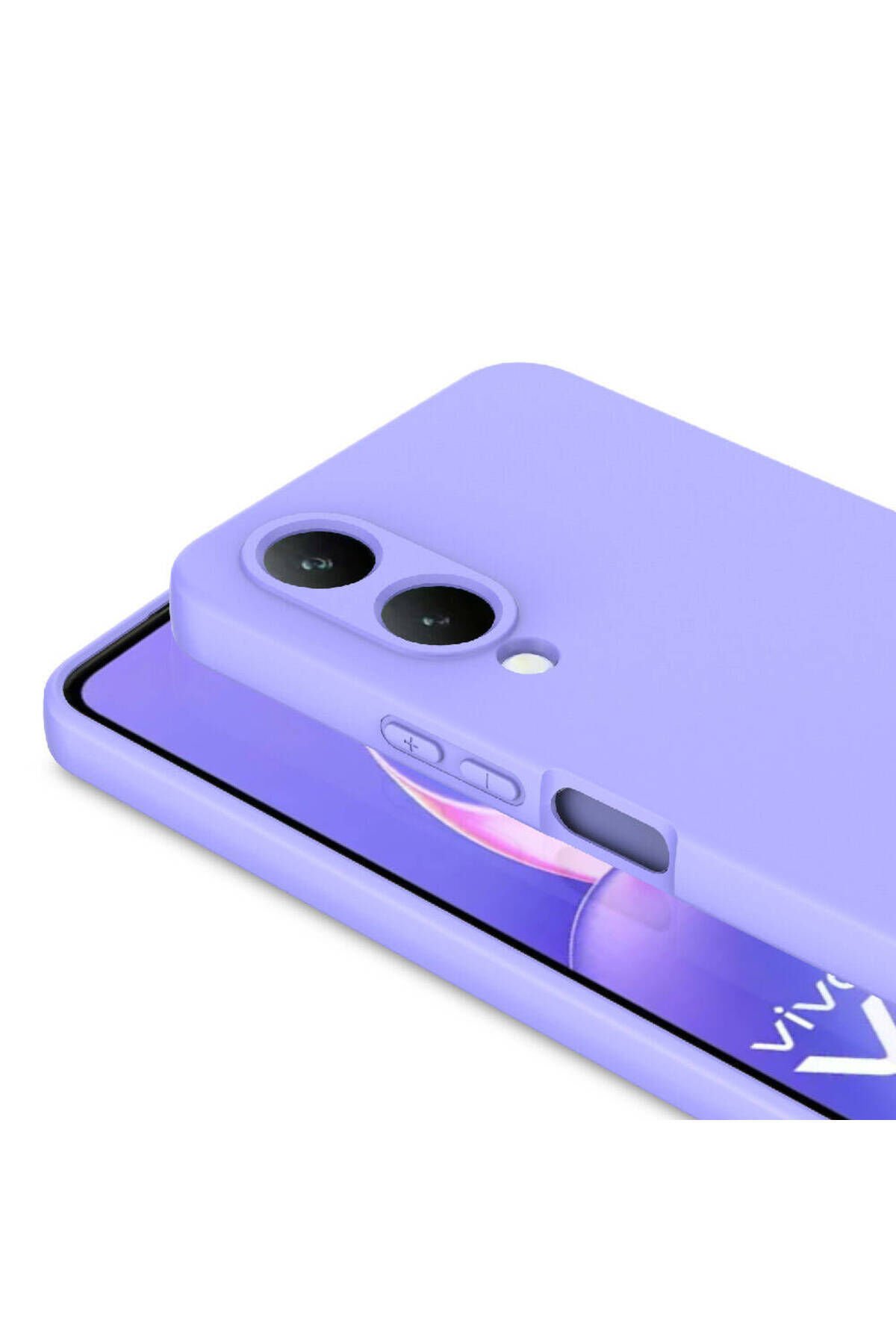 Vivo Y17S Uyumlu BSAY Mara Lansman Kılıf-Siyah Siyah