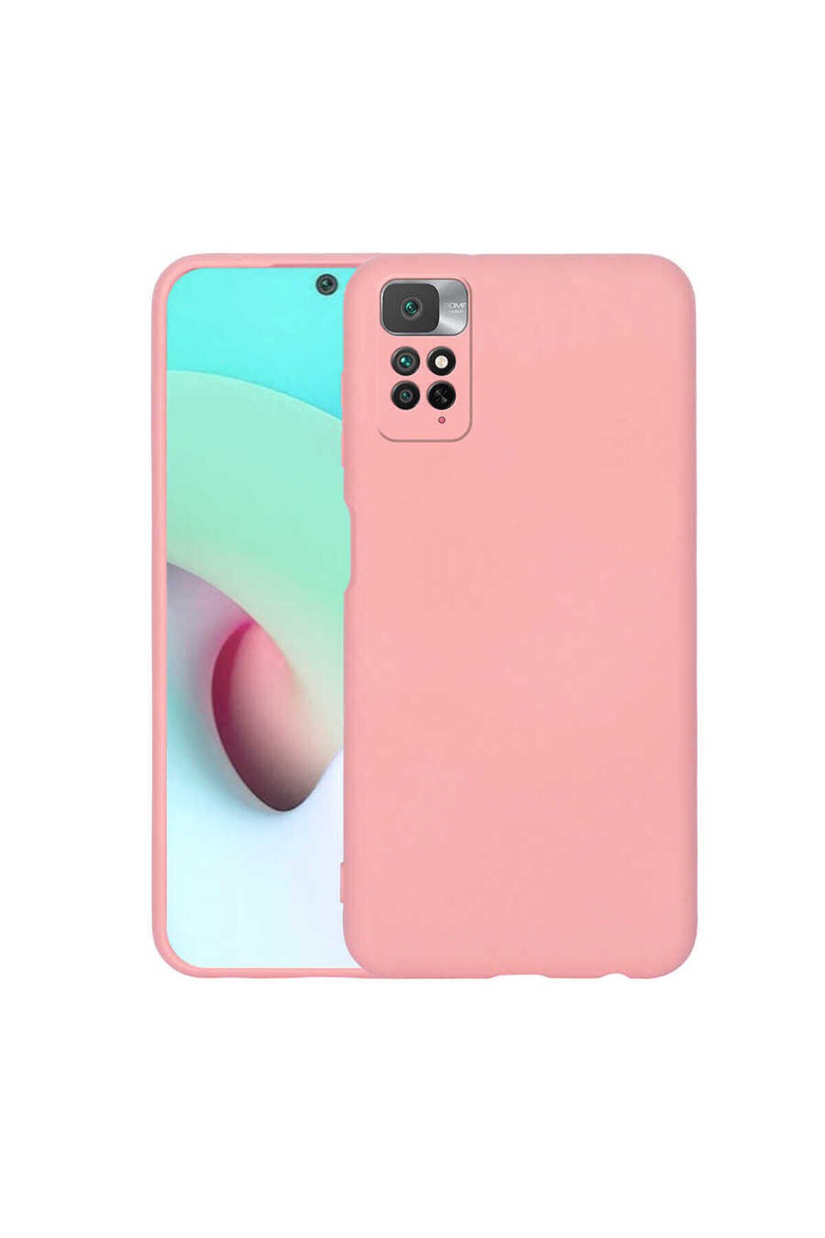 Redmi Note 11S Global Kılıf BSAY Mara Lansman Kapak - Pembe Açık Pembe Açık