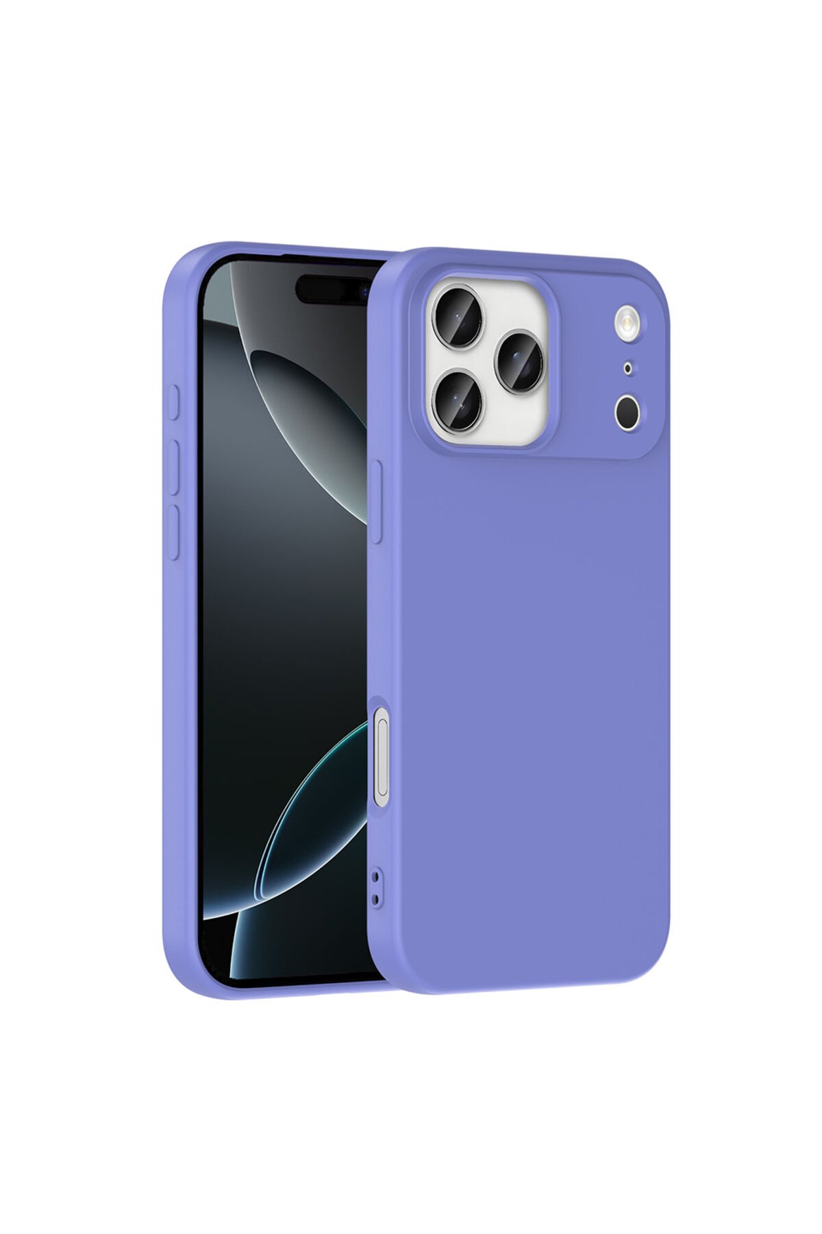 iPhone 17 Pro Max Kılıf BSAY Mara Lansman Kapak - Siyah Şeffaf