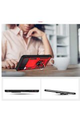 Galaxy Z Flip 3 Kılıf BSAY Vega Kapak - Siyah Gri