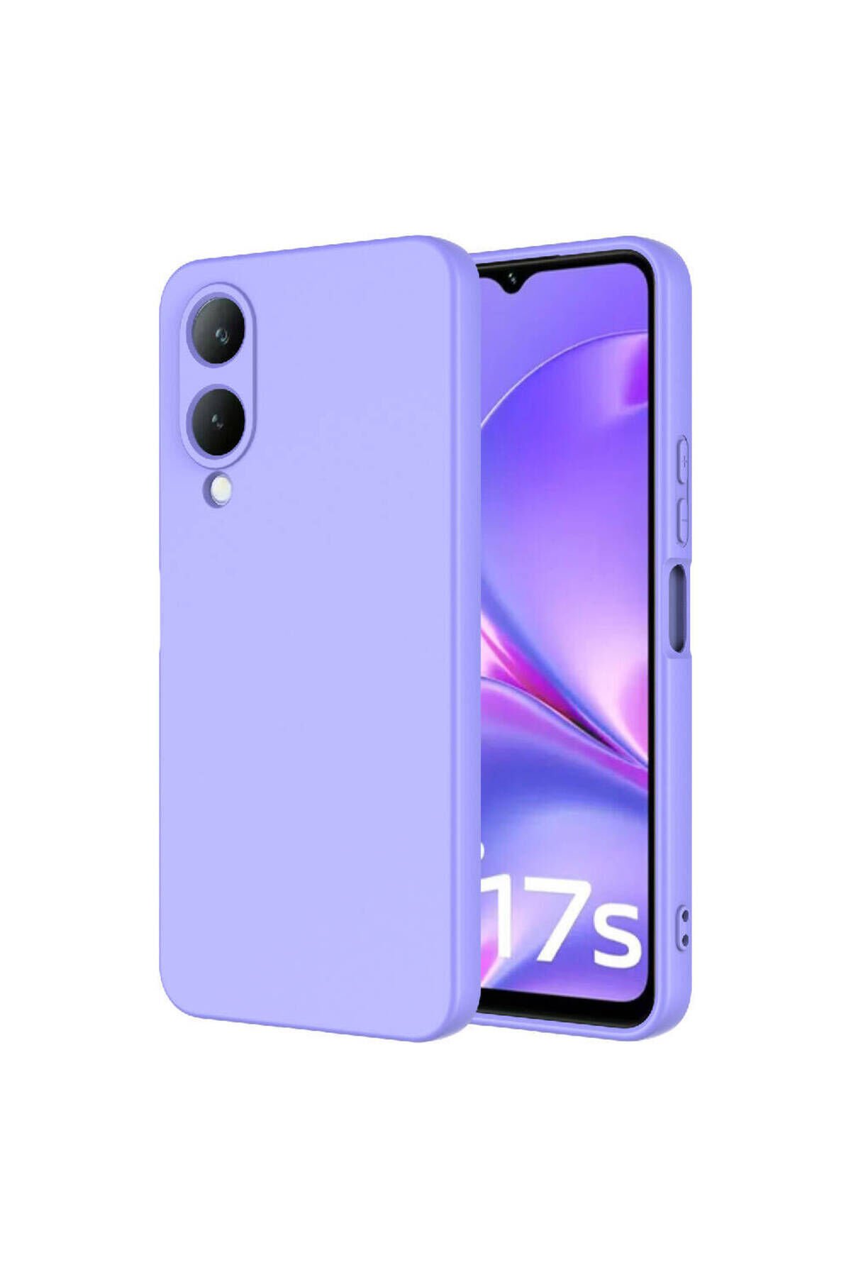Vivo Y17S Uyumlu BSAY Mara Lansman Kılıf-Siyah Lila