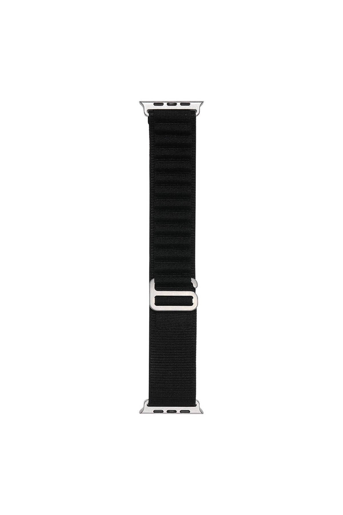 Watch 42mm BSAY Band-74 Hasır Kordon-Siyah Siyah