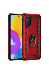 Galaxy M52 Kılıf BSAY Vega Kapak - Mavi Siyah