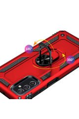 Galaxy M52 Kılıf BSAY Vega Kapak - Mavi Siyah