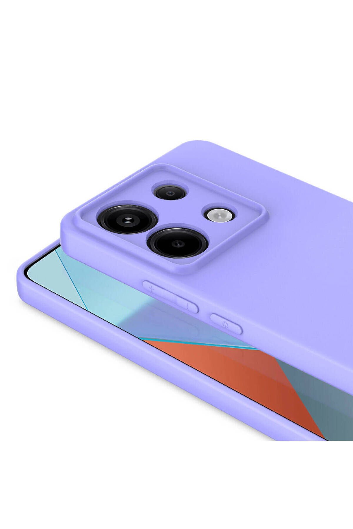 Redmi Note 13 Pro 5G Uyumlu BSAY Mara Lansman Kılıf-Kırmızı Lila