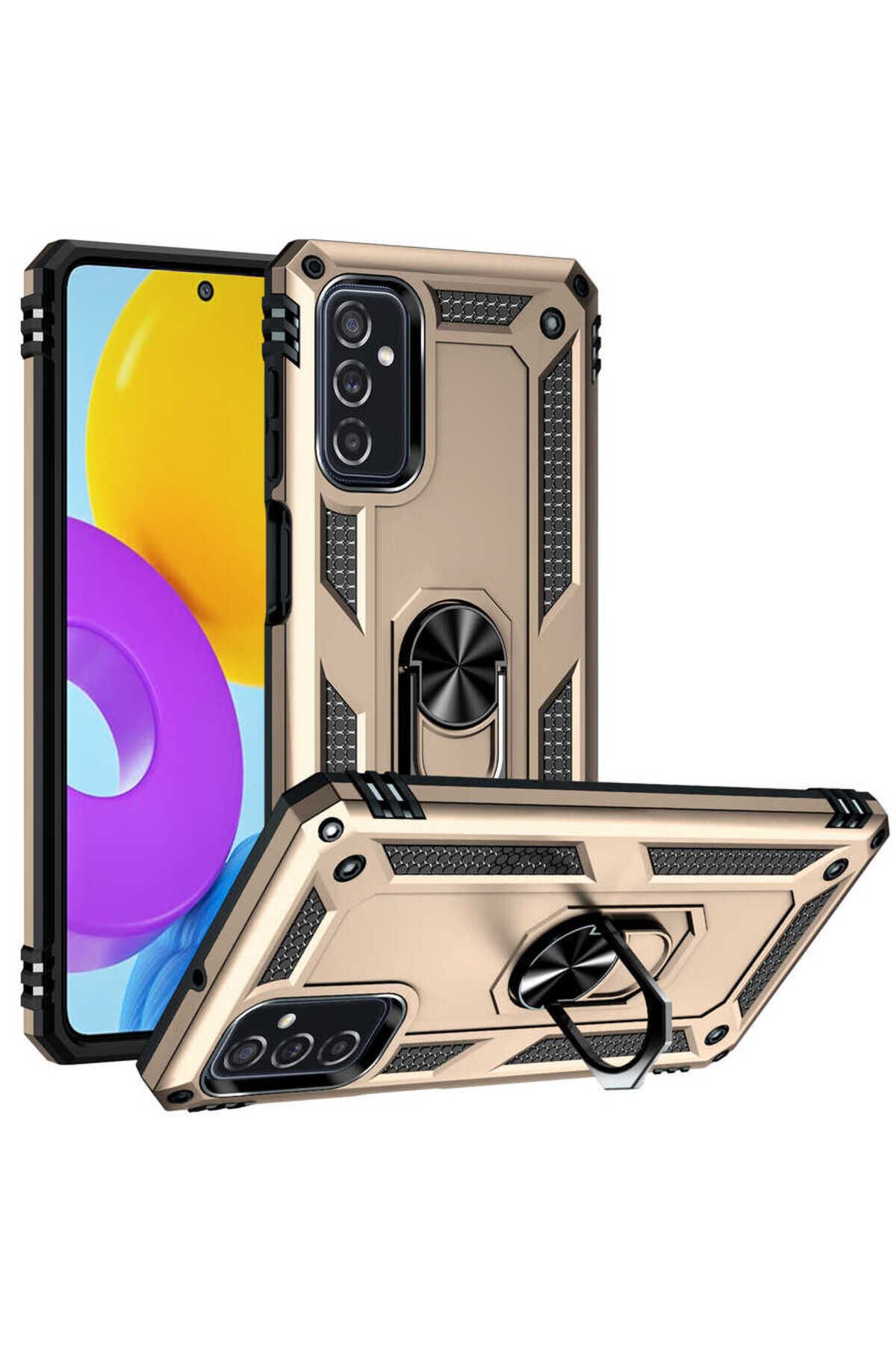 Galaxy M52 Kılıf SBT Vega Kapak - Gri Gri