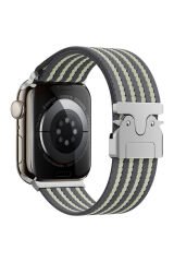 Watch 45mm GZST KRD-133 Naylon Kumaş Hasır Örgülü Kordon - Kahverengi Kahverengi