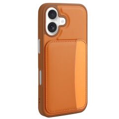 iPhone 17 Kılıf Kartlıklı Zore X-Kart Silikon Kılıf